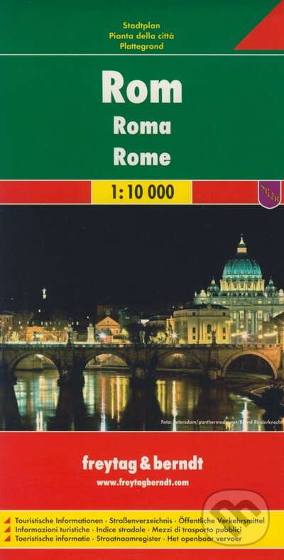Levně Rom/Roma/Rome 1:10 000 (Mapa mesta - platná do konca roka 2018)