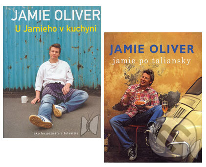 Jamie Oliver - komplet 2 kníh - Jamie Oliver, Spektrum grafik, 2008