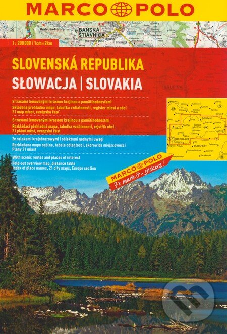 Slovenská republika 1:200 000/1cm=2km, Marco Polo