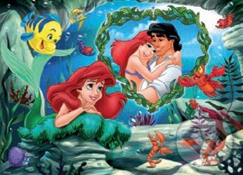 Puzzle: Zasnená Ariel (Ravensburger). Ravensburger