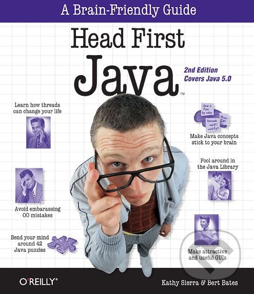 Kniha: Head First Java (Bert Bates a Kathy Sierra)