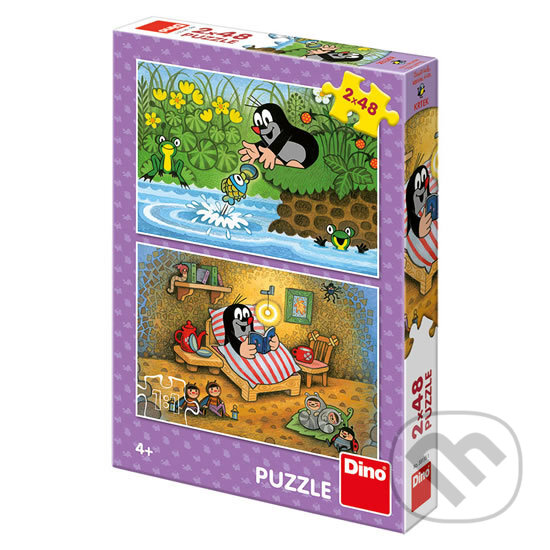 Levně Krtek a perla - puzzle z kategorie Multi puzzle