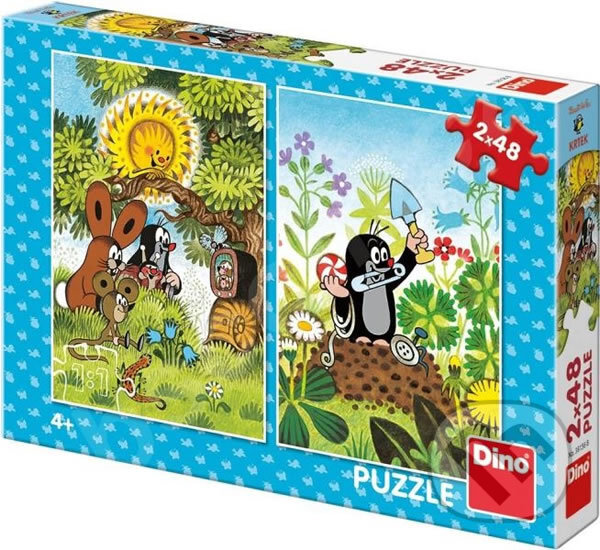 Levně Krtek a kamarádi - puzzle z kategorie 15 – 60 dielikov