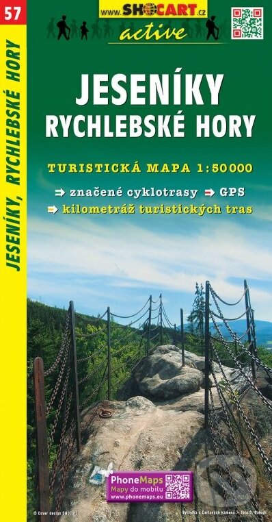 Levně Jeseníky, Rychlebské hory 1:50 000