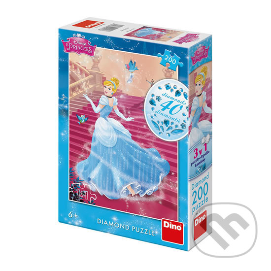 Levně Disney Princezny - Popelka na schodech - puzzle z kategorie Disney