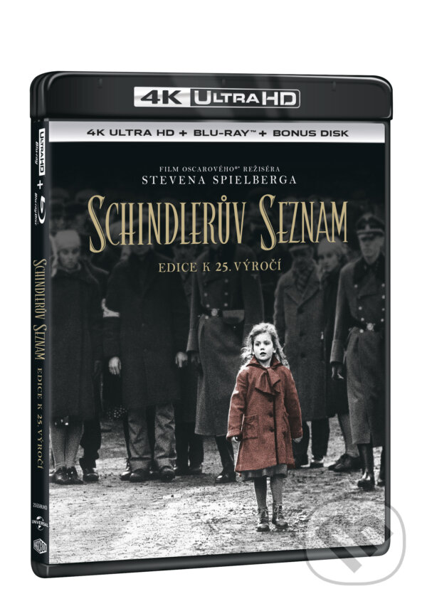 Schindlerův seznam výroční edice 25 let - Steven Spielberg, Magicbox, 2019