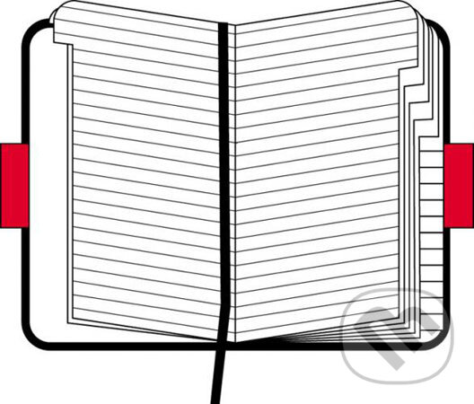 Levně Moleskine - malý adresár (čierny)