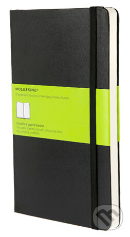 Moleskine - stredný čistý zápisník (čierny), Moleskine, 2007