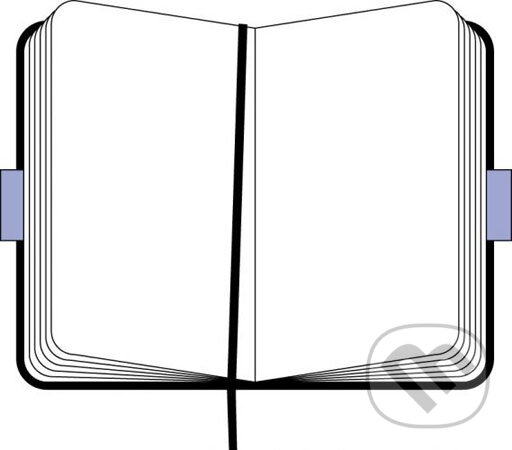 Levně Moleskine - stredný skicár (čierny)