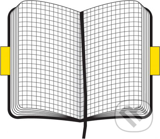 Levně Moleskine - malý štvorčekovaný zápisník v mäkkej väzbe (čierny)