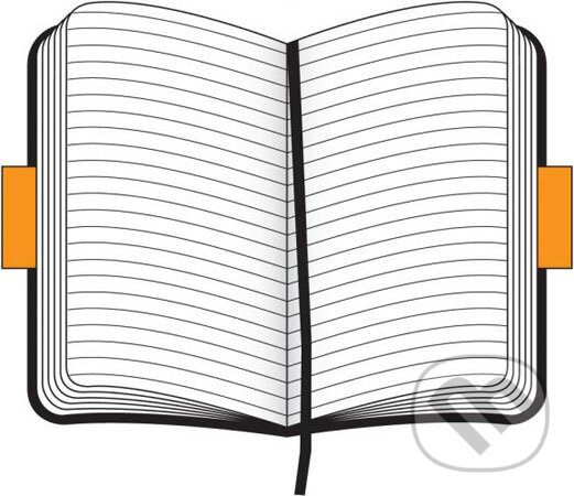 Levně Moleskine - veľký klasický linajkový zápisník v mäkkej väzbe (čierny)