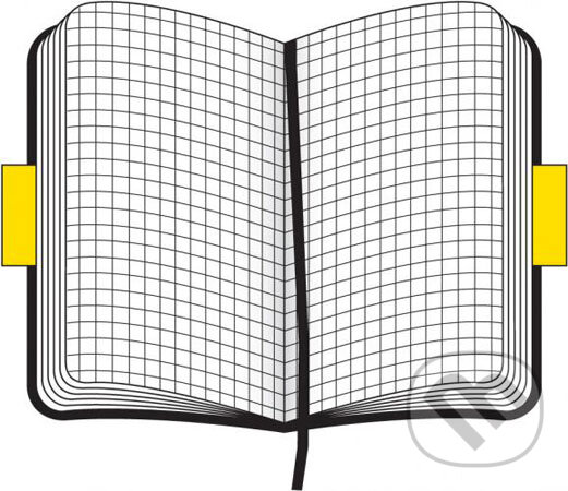 Levně Moleskine - veľký štvorčekovaný zápisník v mäkkej väzbe (čierny)