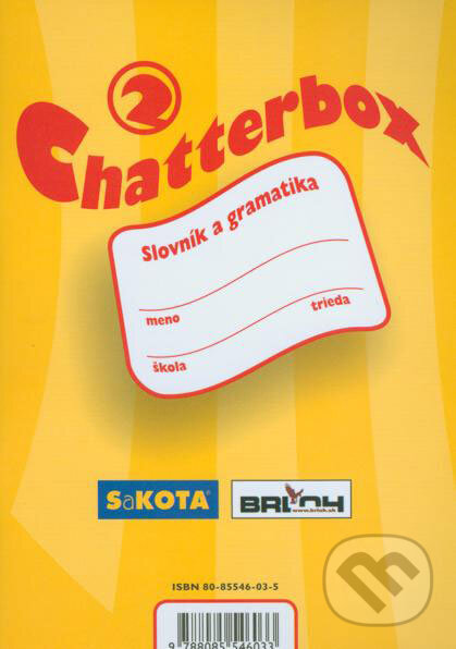 Levně Chatterbox 2 - Slovník a gramatika - Soňa Soyková, Beata Autratová - kniha z kategorie Jazykové učebnice a slovníky