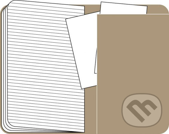 Levně Moleskine - sada 3 veľkých linajkových zošitov (kartónová väzba)