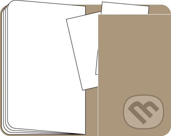 Levně Moleskine - sada 3 veľkých čistých zošitov (kartónová väzba)