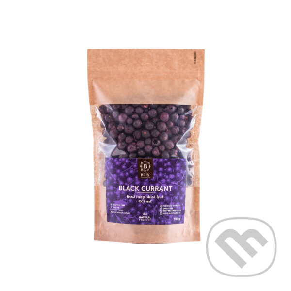 Levně Mrazom sušená čierna ríbezľa 105g