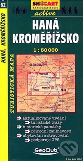 Levně Haná, Kroměřížsko 1:50 000 - kniha z kategorie Mapy Európy