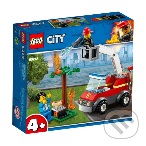 LEGO City - Vyhorená grilovačka, LEGO, 2019