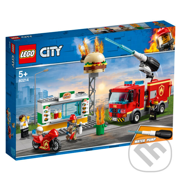 LEGO City - Zásah hasičov v burgrárni, LEGO, 2019