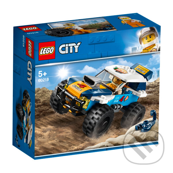 LEGO City 60218 Púštne pretekárske auto, LEGO, 2019