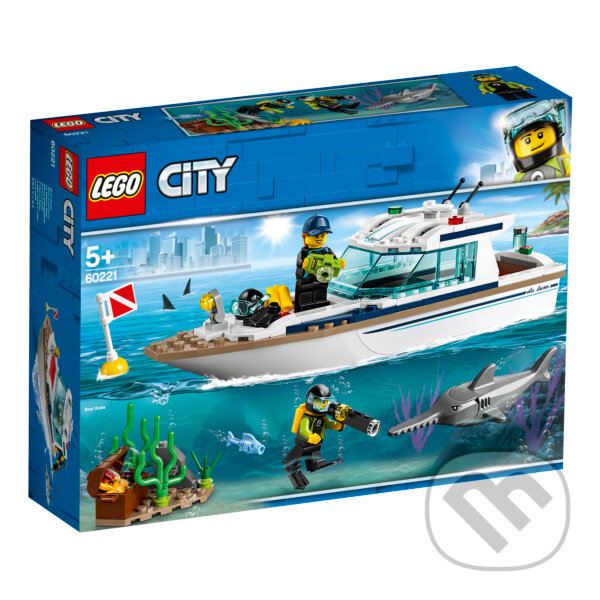 LEGO City - Potápačská jachta, LEGO, 2019