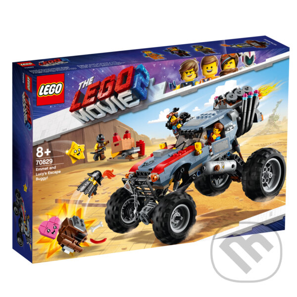 LEGO Movie 70829 Úniková bugina Emmeta a Lucy!, LEGO, 2019