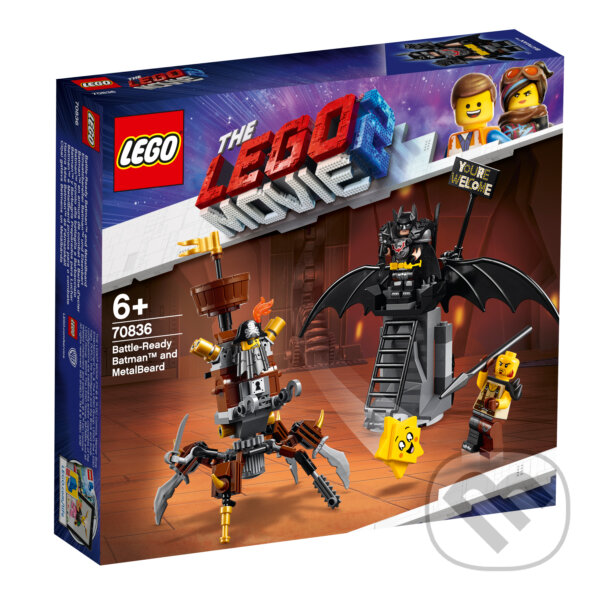 LEGO Movie 70836 Batman a Oceliak pripravení na boj, LEGO, 2019