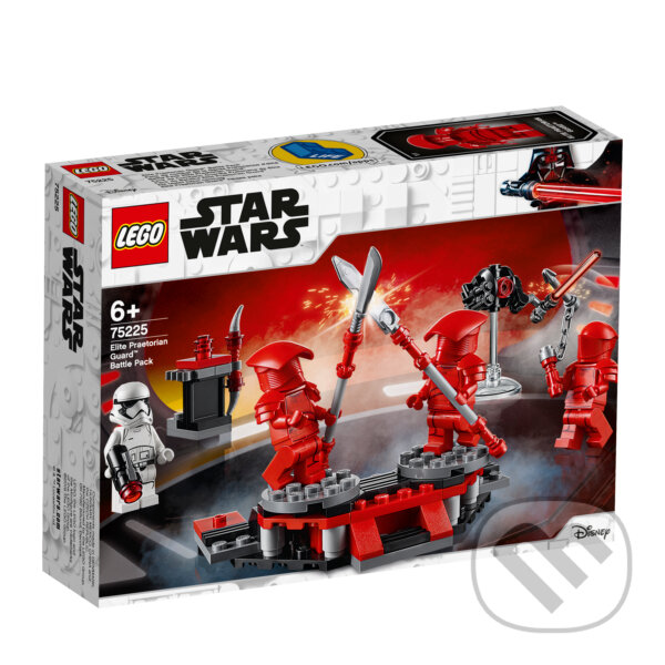 LEGO Star Wars 75225 Bojový balíček elitnej pretoriánskej stráže, LEGO, 2019