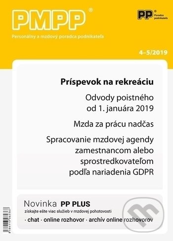 Levně PMPP 4-5/2019 (Príspevok na rekreáciu)