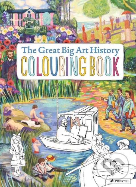 Levně The Great Big Art History Colouring Book - Annabelle Von Sperber - kniha z kategorie Omaľovávanky, vystrihovanie, papier