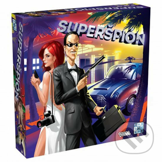Společenská hra: Superšpión (REXhry). REXhry