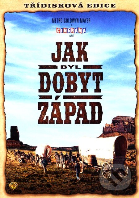 Levně Jak byl dobyt Západ - Henry Hathaway, Richard Thorpe, George Marshall, John Ford - film z kategorie Westerny