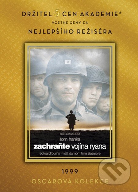 Levně Zachráňte vojaka Ryana - Steven Spielberg - film z kategorie Akčné a dobrodružné