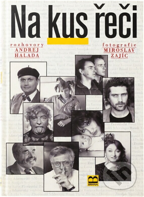 Kniha: Na kus řeči (Andrej Halada). Brána