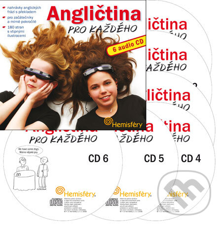 Audiokniha: Angličtina pro každého (6 audio CD) (Hemisféry). Hemisféry, 2008