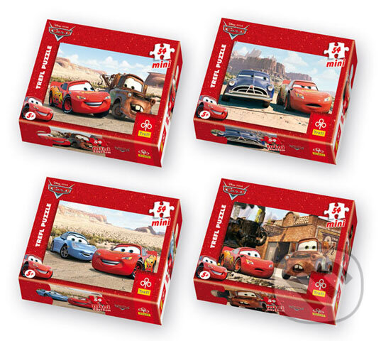 Puzzle: Mini Autá Mini puzzle (Trefl)
