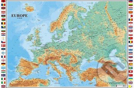 Reliéfna mapa - Európa 1:5 500 000, freytag&berndt