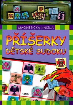Kniha: Příšerky dětské sudoku (Rebo)