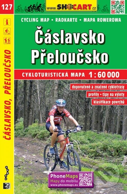 Čáslavsko, Přeloučsko 1 : 60 000, SHOCart, 2006