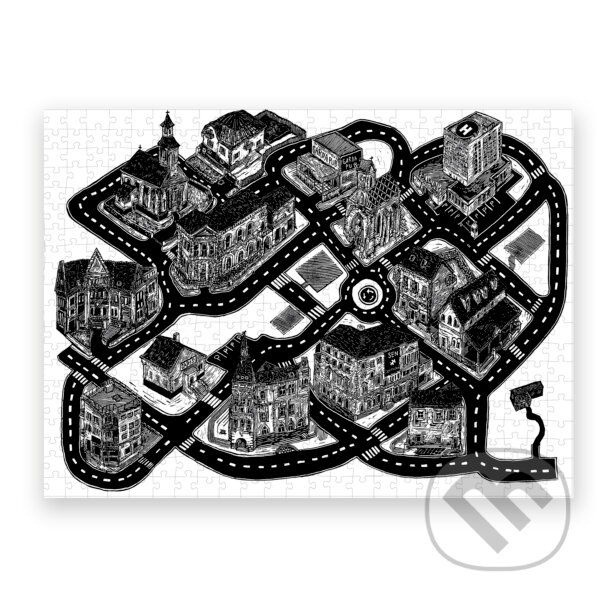 Levně Lukáš Cehľár: Smyčka (Ilustrované puzzle) - Lukáš Cehľár - puzzle z kategorie Umelecké