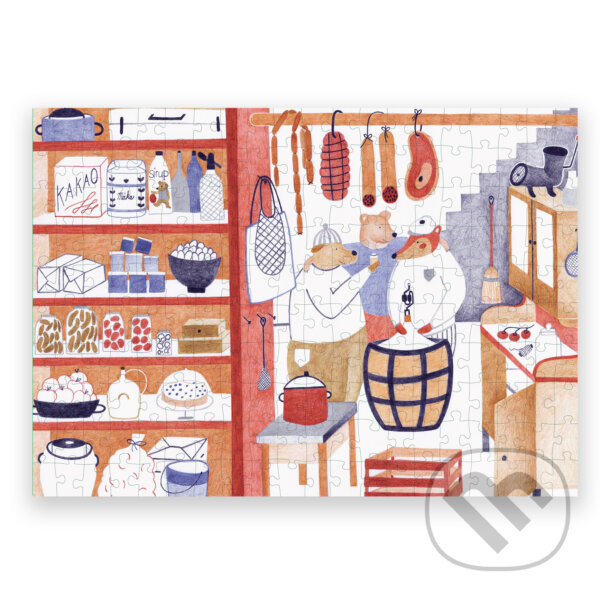 Levně Simona Čechová: Špajzka - Simona Čechová - puzzle z kategorie 15 – 60 dielikov