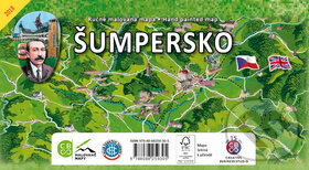 Levně Šumpersko (Ručně malovaná mapa)