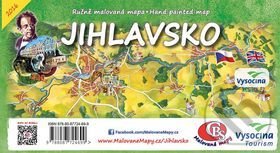 Levně Jihlavsko (Ručně malovaná mapa)