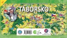 Levně Táborsko (Ručně malovaná mapa)