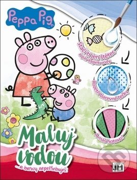Levně Maluj vodou a barvy nepotřebuješ: Peppa Pig - kniha z kategorie Omaľovávanky
