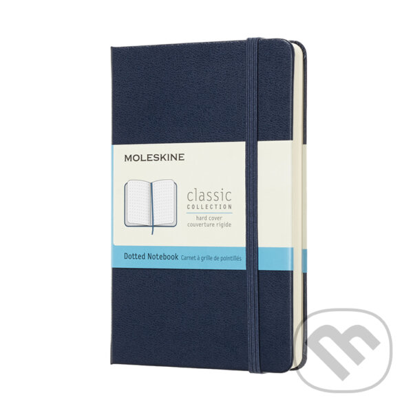 Levně Moleskine - modrý zápisník (malý, bodkovaný)