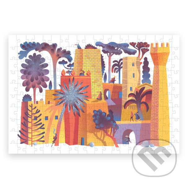 Levně Daniela Olejníková: Kasbah (Ilustrované puzzle) - Daniela Olejníková - puzzle z kategorie Umelecké