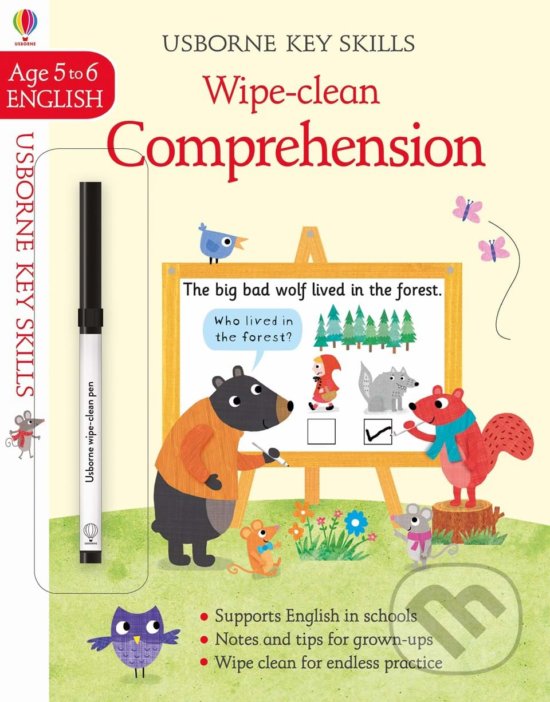Levně Wipe-clean Comprehension 5-6 - Hannah Watson - kniha z kategorie Omaľovávanky, vystrihovanie, papier