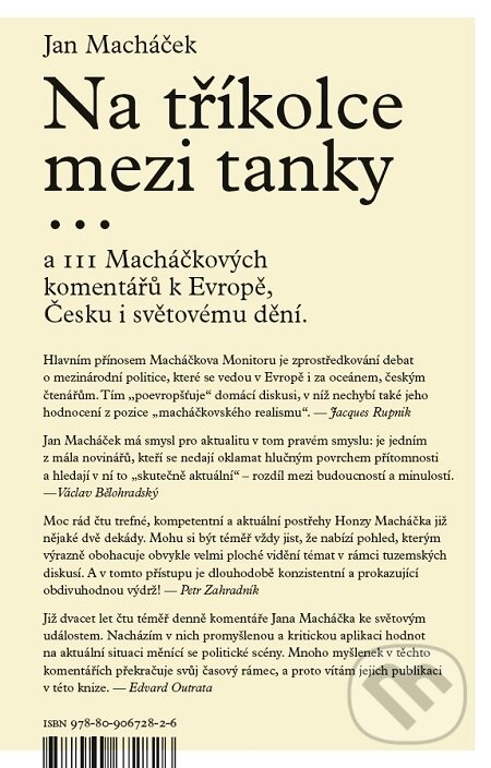 E-kniha: Na tříkolce mezi tanky... (Jan Macháček). Bourdon, 2017