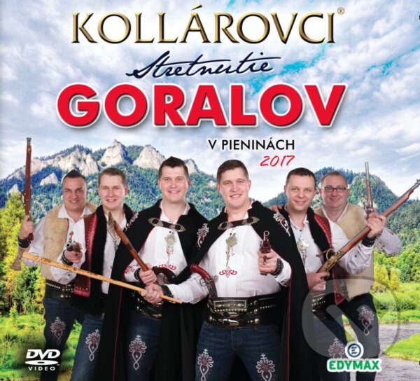 Levně Kollárovci: Stretnutie Goralov v Pieninách 2017 (DVD)